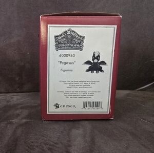 Enesco Black and Red Pegasus Figurine